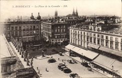 CPA Bordeaux La Place de la Comedie