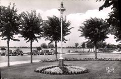 MODERN CARD La Baule On Sea the Garden Of the Casino