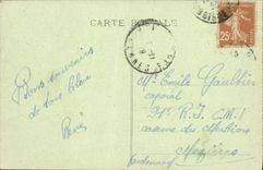 CPA Bordeaux Cinq Kilometres de Quai Bateaux Tramway