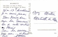 MODERN CARD Biarritz Belza Villa At the Bottom Rhune