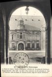 VINTAGE POSTCARD Historical Besancon Law courts Frontage Renaissance