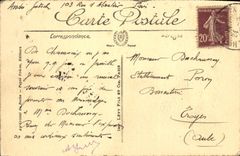 CPA Chamonix Mont Blanc La mer de glace vue de Flegere 