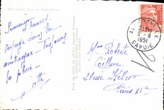 CPM Tete a tete face au Mont Blanc