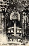 CPA Chartres Cathedrale Vierge du Piller ou Vierge Noire Statue du 15eme