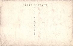 VINTAGE POSTCARD Ligne of Borough St Maurice has Moutiers the jump of the virgin