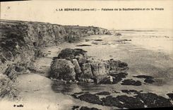 CPA La Bernerie Falaises de la Boutinardiere et de al Rinais 