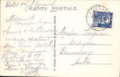 VINTAGE POSTCARD Bernerie Rocks of Patorie