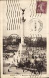 CPA Bordeaux Monument des Girondins