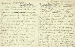 VINTAGE POSTCARD Bonneval the War memorial