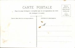 POSTAL de la VENDIMIA vista de Clermont-Ferrand en Puy de Dome