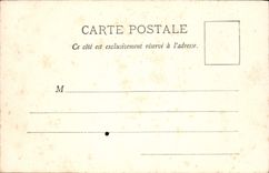 VINTAGE POSTCARD Crepy In Valois Carries staircase of the house of the pink