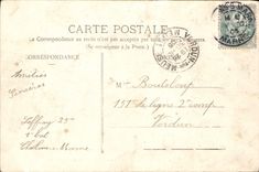 VINTAGE POSTCARD Chalons On the Marne Places Republic