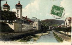 CPA La Bourboule Les Cariatides