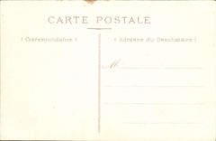 POSTAL Grenoble de la VENDIMIA el lugar de Notre Dame y el monumento del centenario