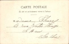 VINTAGE POSTCARD Guerande the Gaudinaise Tower