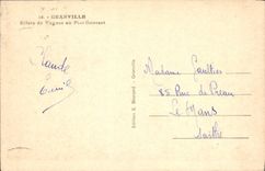 CPA Granville Effets de Vagues au Plat Gousset