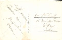 VINTAGE POSTCARD Guerlesquin Prison Being used as Town hall