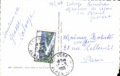 POSTAL MODERNA chalets y hoteles grasos