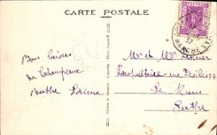 CPA Granville Depart des Voiliers Pour la Peche Bateaux