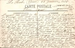 POSTAL Grenoble de la VENDIMIA el monumento del centenario y de la catedral