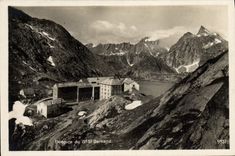 MODERN CARD Old people's home of Large St Bernard