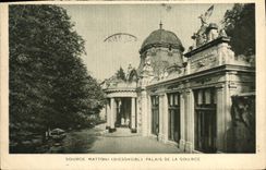 VINTAGE POSTCARD Source Mattoni Giesshubl Palate Of the Source