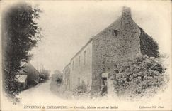 CPA Environs De Cherbourg Greville Maison ou est ne Millet 