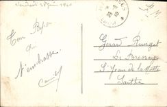 VINTAGE POSTCARD Janailhac View