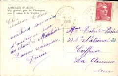 CPM Jumeaux Vue Generale Pris Du Chassagnon avec le coteau de la Vachere