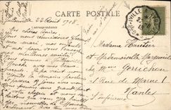 VINTAGE POSTCARD Jullouville Avenue Of the Casino