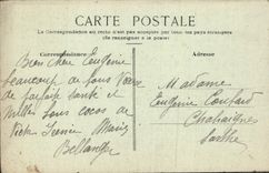 CPA Fantaisie Bonne Annee (dessin a la main)