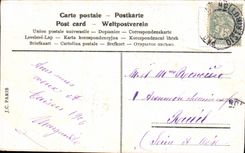 CPA Fantaisie Mes Meilleurs Souhaits Fleurs