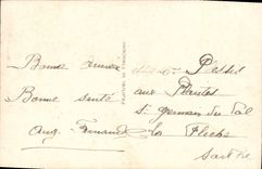 CPA Fantaisie Bonne Annee