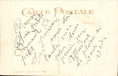CPA Fantaisie Poisson 1er Avril