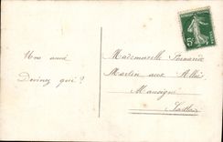 CPA Fantaisie Enfant 1er Avril Peche