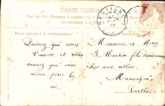 VINTAGE POSTCARD Fantasy April 1st Poisson Bareau