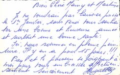 CPA Fantaisie Trefle Fer a cheval Bonne Annee