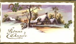 CPA Fantaisie Bonne Annee