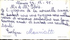 CPA Fantaisie Bonne Annee Fer a cheval