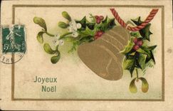 VINTAGE POSTCARD Fantasy Merry Christmas