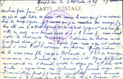 CPA Foret De Compiegne Interieur du Wagon de L'Armistice Militaria