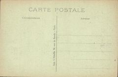 VINTAGE POSTCARD Paris Festivals of the Victoire July 14th, 1919 View of the place of the Harmony towards the House of Commons