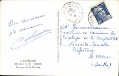 CPM Thiers Gorges de la Durolle 