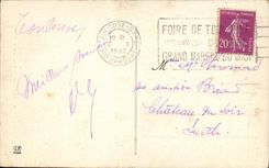 CPA Toulouse Abside de la basilique St Sernin Marche