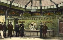 VINTAGE POSTCARD Vichy Lucas Source