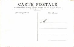 VINTAGE POSTCARD Versailles Chambre has Concher Of Louis XIV