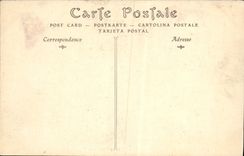 VINTAGE POSTCARD Palate Of Large Trianon the Room To lay down De Napolon 1st