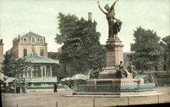 VINTAGE POSTCARD Vichy Places Republic