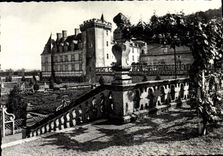 CPM Villandry Vue Sur Le Chateau Et Les Jardins
