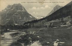 CPA Vallorcine I'Eau Noire Et Les Aiguilles Rouges